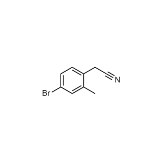 2-(4-Bromo-2-methylphenyl)acetonitrile