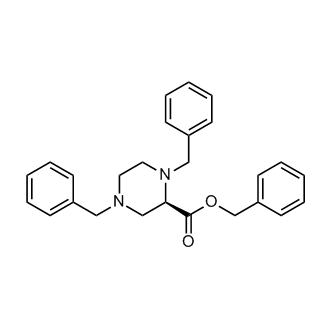 Benzyl (R)-1,4-dibenzylpiperazine-2-carboxylate
