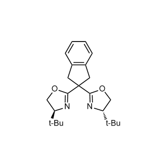 (4S,4'S)-2,2'-(1,3-Dihydro-2H-inden-2-ylidene)bis[4,5-dihydro-4-tert-butyloxazole]