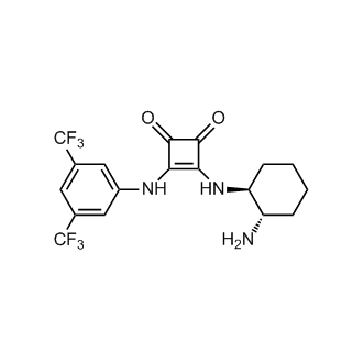 3-[[(1S,2S)-2-Aminocyclohexyl]amino]-4-[[3,5-bis(trifluoromethyl)phenyl]amino]-3-cyclobutene-1,2-dione