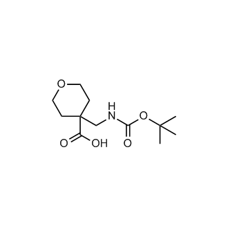 4-(((tert-Butoxycarbonyl)amino)methyl)tetrahydro-2H-pyran-4-carboxylic acid
