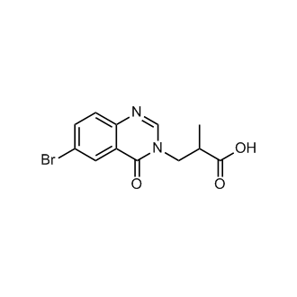 3-(6-Bromo-4-oxoquinazolin-3(4H)-yl)-2-methylpropanoic acid