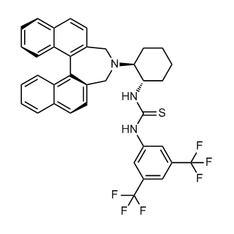 N-[3,5-Bis(trifluoromethyl)phenyl]-N’-[(1S,2S)-2-[(11bS)-3,5-dihydro-4H-dinaphth[2,1-c:1’,2’-e]azepin-4-yl]cyclohexyl]thiourea
