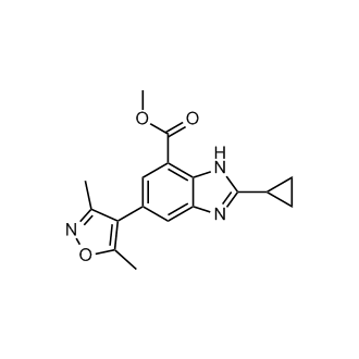 Methyl 2-cyclopropyl-5-(3,5-dimethylisoxazol-4-yl)-1H-benzo[d]imidazole-7-carboxylate