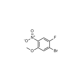 1-Bromo-2-fluoro-5-methoxy-4-nitrobenzene