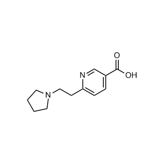 6-(2-(Pyrrolidin-1-yl)ethyl)nicotinic acid