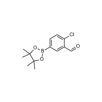 2-Chloro-5-(4,4,5,5-tetramethyl-1,3,2-dioxaborolan-2-yl)benzaldehyde