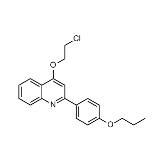 4-(2-Chloroethoxy)-2-(4-propoxyphenyl)quinoline