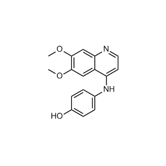 4-((6,7-Dimethoxyquinolin-4-yl)amino)phenol