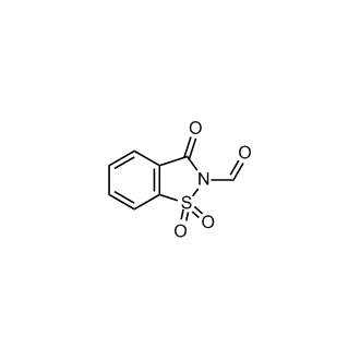 3-Oxobenzo[d]isothiazole-2(3H)-carbaldehyde 1,1-dioxide
