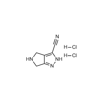 2,4,5,6-Tetrahydropyrrolo[3,4-c]pyrazole-3-carbonitrile dihydrochloride