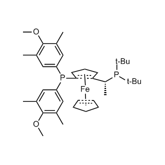 (R)-1-[(SP)-2-[Bis(4-methoxy-3,5-dimethylphenyl)phosphino]ferrocenyl}ethyldi-tert-butylphosphine