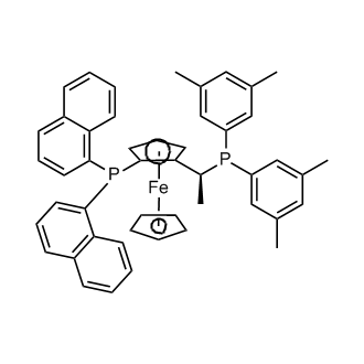 (S)-1-[(R)-2-[Di(1-naphthyl)phosphino]ferrocenyl] ethyldi(3,5-xylyl)phosphine