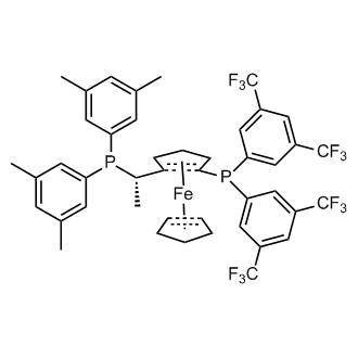 (S)-1-{(RP)-2-[Bis[3,5-bis(trifluoromethyl)phenyl]phosphino]ferrocenyl}ethyldi(3,5-xylyl)phosphine