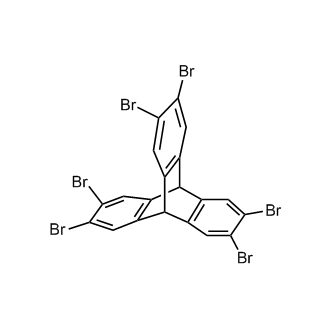 2,3,6,7,14,15-Hexabromo-9,10-dihydro-9,10-[1,2]benzenoanthracene