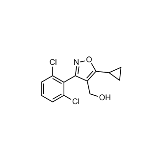 (5-Cyclopropyl-3-(2,6-dichlorophenyl)isoxazol-4-yl)methanol