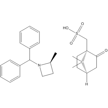(S)-1-Benzhydryl-2-methylazetidine ((1S,4R)-7,7-dimethyl-2-oxobicyclo[2.2.1]heptan-1-yl)methanesulfonate