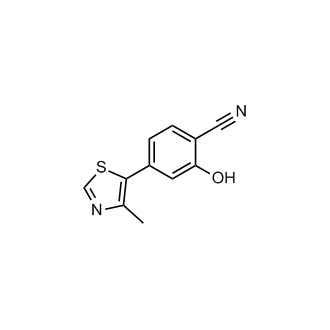 2-Hydroxy-4-(4-methylthiazol-5-yl)benzonitrile