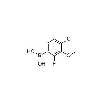 (4-Chloro-2-fluoro-3-methoxyphenyl)boronic acid