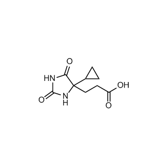 3-(4-Cyclopropyl-2,5-dioxoimidazolidin-4-yl)propanoic acid