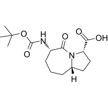 (3S,6S,9aS)-6-((tert-Butoxycarbonyl)amino)-5-oxooctahydro-1H-pyrrolo[1,2-a]azepine-3-carboxylic acid