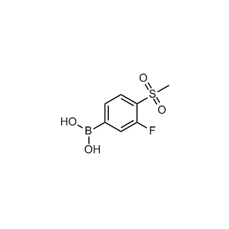 3-Fluoro-4-(methylsulfonyl)phenylboronic acid
