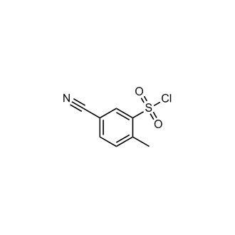 5-Cyano-2-methyl-benzenesulfonylchloride
