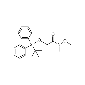 2-((tert-Butyldiphenylsilyl)oxy)-N-methoxy-N-methylacetamide