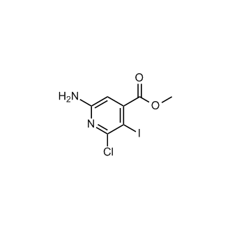 Methyl 6-amino-2-chloro-3-iodoisonicotinate