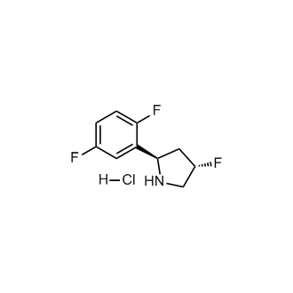 (2R,4S)-2-(2,5-Difluorophenyl)-4-fluoropyrrolidine hydrochloride