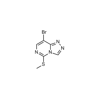 8-Bromo-5-(methylthio)-[1,2,4]triazolo[4,3-c]pyrimidine