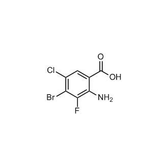 2-Amino-4-bromo-5-chloro-3-fluorobenzoic acid