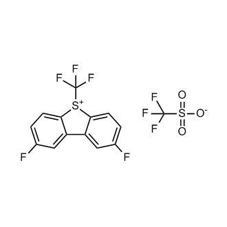 2,8-Difluoro-5-(trifluoromethyl)-5H-dibenzo[b,d]thiophen-5-ium trifluoromethanesulfonate