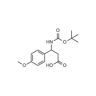 3-((tert-Butoxycarbonyl)amino)-3-(4-methoxyphenyl)propanoic acid