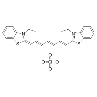 3-Ethyl-2-(7-(3-ethylbenzo[d]thiazol-2(3H)-ylidene)hepta-1,3,5-trien-1-yl)benzo[d]thiazol-3-ium perchlorate