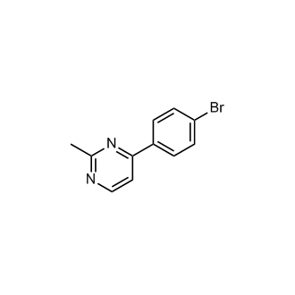4-(4-Bromophenyl)-2-methylpyrimidine