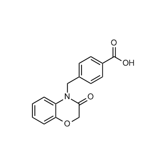 4-((3-Oxo-2,3-dihydro-4H-benzo[b][1,4]oxazin-4-yl)methyl)benzoic acid