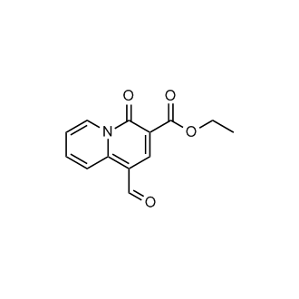 Ethyl 1-formyl-4-oxo-4H-quinolizine-3-carboxylate