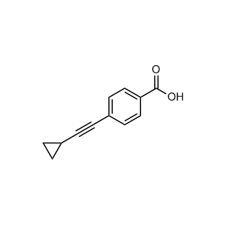 4-(Cyclopropylethynyl)benzoic acid