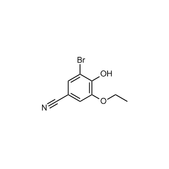 3-Bromo-5-ethoxy-4-hydroxybenzonitrile