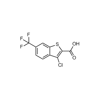 3-Chloro-6-(trifluoromethyl)benzo[b]thiophene-2-carboxylic acid