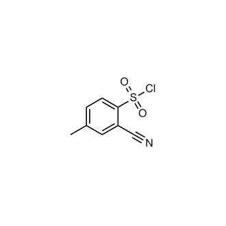 2-Cyano-4-methylbenzenesulfonyl chloride