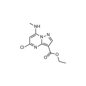 Ethyl 5-chloro-7-(methylamino)pyrazolo[1,5-a]pyrimidine-3-carboxylate