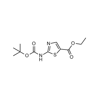 Ethyl 2-((tert-butoxycarbonyl)amino)thiazole-5-carboxylate