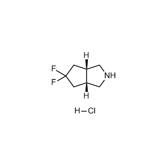 rel-(3aR,6aS)-5,5-Difluorooctahydrocyclopenta[c]pyrrole hydrochloride