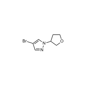 4-Bromo-1-(tetrahydrofuran-3-yl)-1H-pyrazole