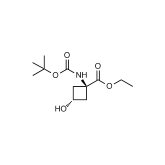 Ethyl trans-1-[[(1,1-dimethylethoxy)carbonyl]amino]-3-hydroxycyclobutanecarboxylate