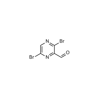 3,6-Dibromopyrazine-2-carbaldehyde