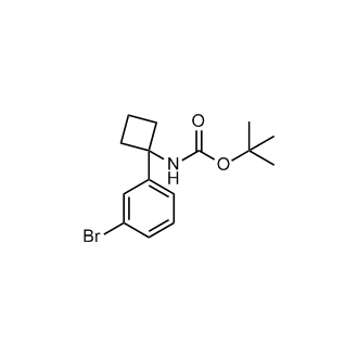 tert-Butyl (1-(3-bromophenyl)cyclobutyl)carbamate