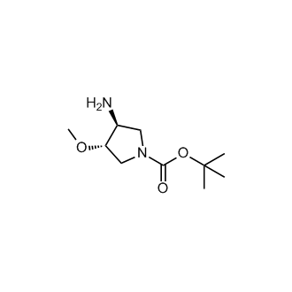 tert-Butyl (3S,4S)-3-amino-4-methoxypyrrolidine-1-carboxylate